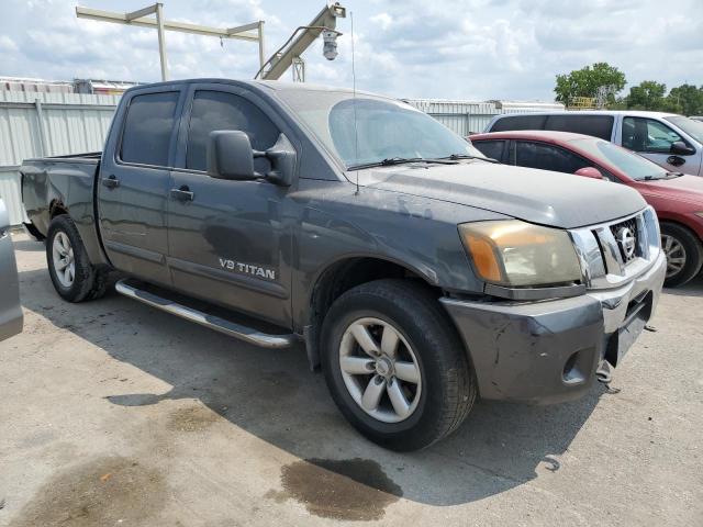 1N6BA07D38N344996 - 2008 NISSAN TITAN XE CHARCOAL photo 4