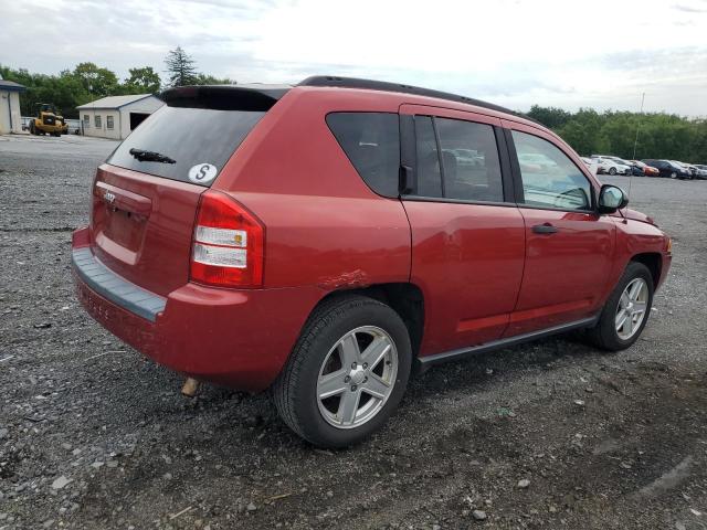 1J8FT47W27D420681 - 2007 JEEP COMPASS RED photo 3