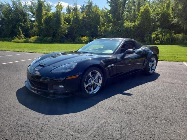 1G1YW2DW5B5111685 - 2011 CHEVROLET CORVETTE GRAND SPORT BLACK photo 2