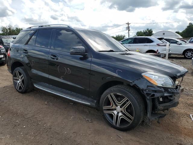 4JGDA5HB0CA027520 - 2012 MERCEDES-BENZ ML 350 4MATIC BLACK photo 4