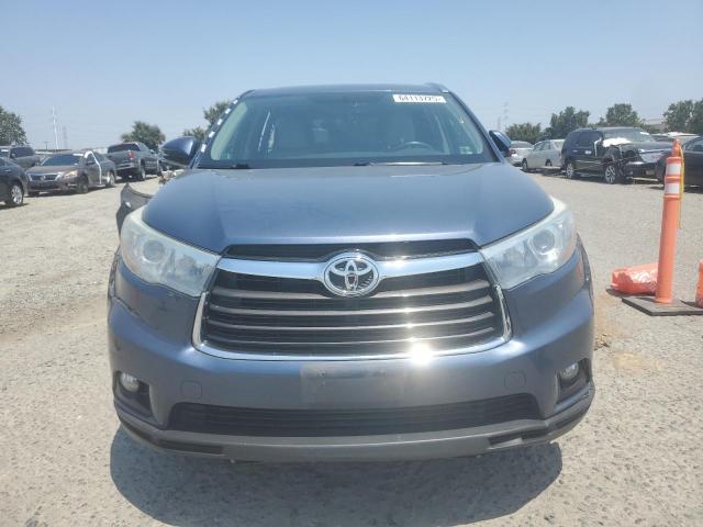 5TDJKRFH9GS299799 - 2016 TOYOTA HIGHLANDER XLE 蓝色 照片 5