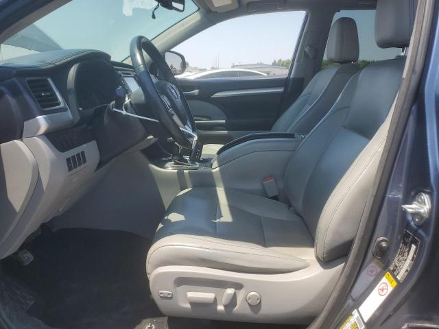 5TDJKRFH9GS299799 - 2016 TOYOTA HIGHLANDER XLE 蓝色 照片 7