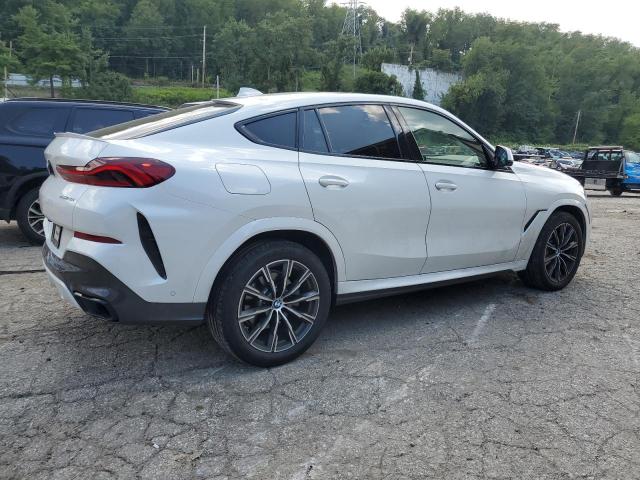 5UXCY6C08L9B94735 - 2020 BMW X6 XDRIVE40I WHITE photo 3