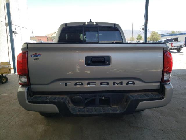 5TFAX5GN7MX191721 - 2021 TOYOTA TACOMA DOUBLE CAB SILVER photo 6