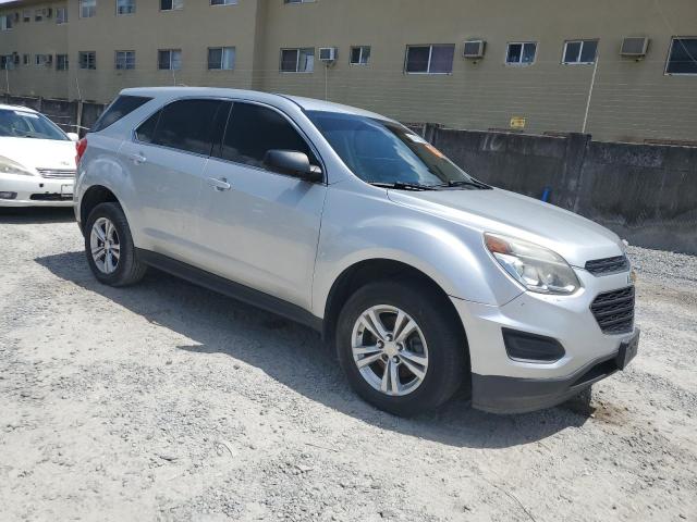 2GNALBEK0H1542143 - 2017 CHEVROLET EQUINOX LS SILVER photo 4