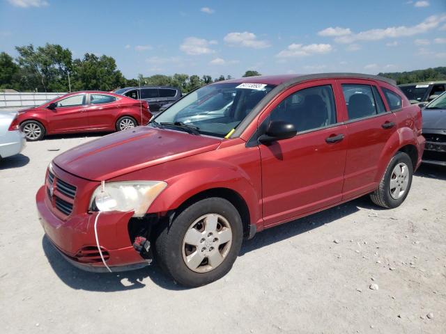 1B3HB28BX7D152399 - 2007 DODGE CALIBER RED photo 1