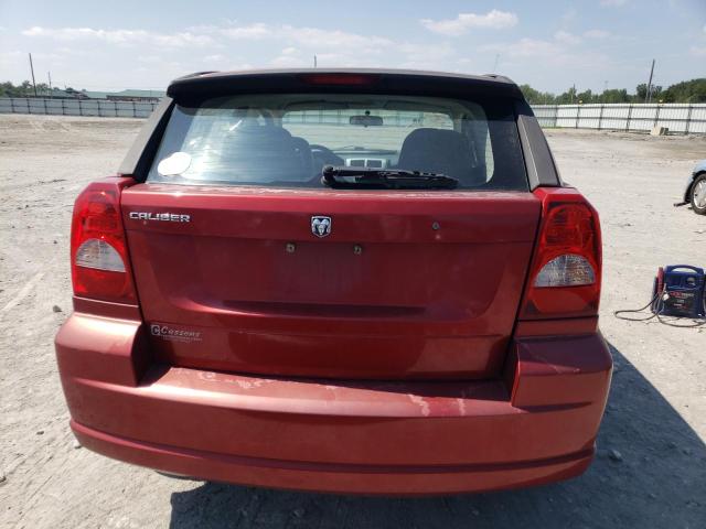 1B3HB28BX7D152399 - 2007 DODGE CALIBER RED photo 6