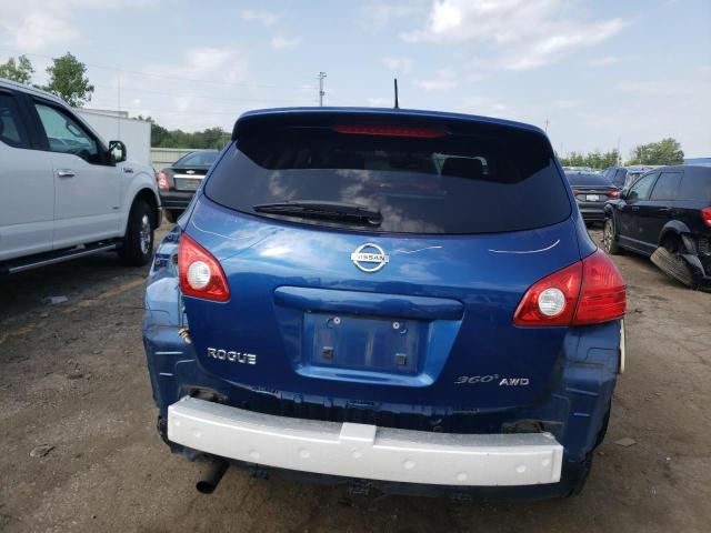 JN8AS5MVXAW145955 - 2010 NISSAN ROGUE S BLUE photo 6