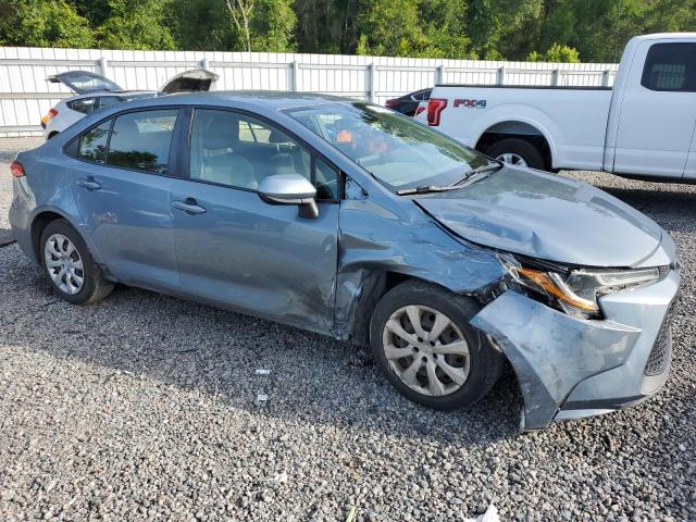 JTDEPRAE0LJ039251 - 2020 TOYOTA COROLLA LE BLUE photo 4