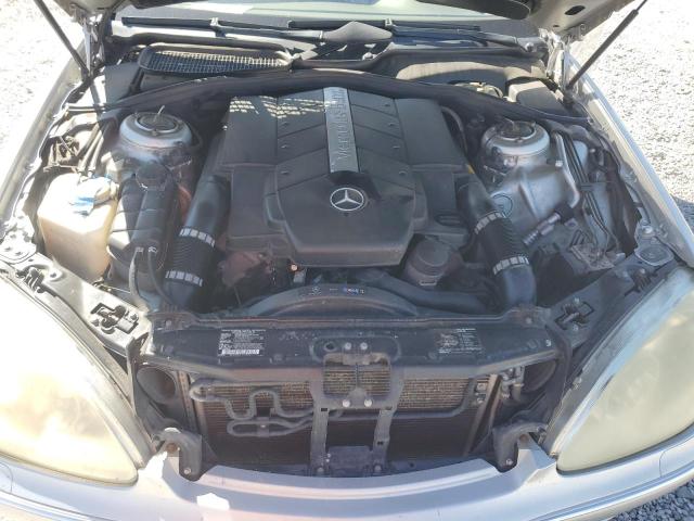 WDBNG83J43A366416 - 2003 MERCEDES-BENZ S 430 4MATIC SILVER photo 11