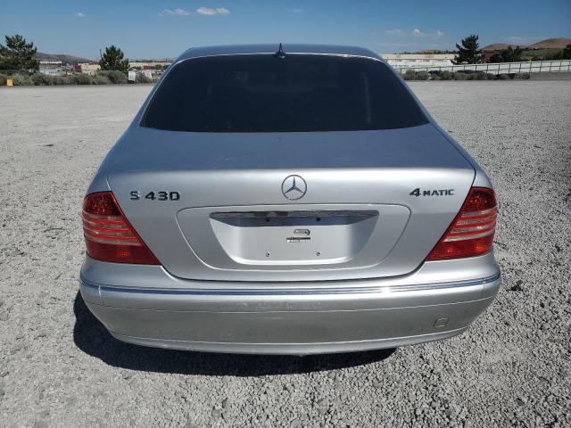 WDBNG83J43A366416 - 2003 MERCEDES-BENZ S 430 4MATIC SILVER photo 6