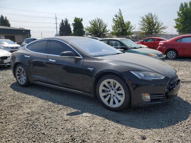 5YJSA1CN7DFP24259 - 2013 TESLA MODEL S BLACK photo 4