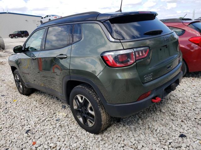 3C4NJDDB0JT234729 - 2018 JEEP COMPASS TRAILHAWK GREEN photo 2