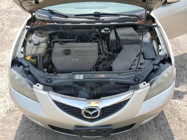 JM1BK32F281804554 - 2008 MAZDA 3 I BEIGE photo 11