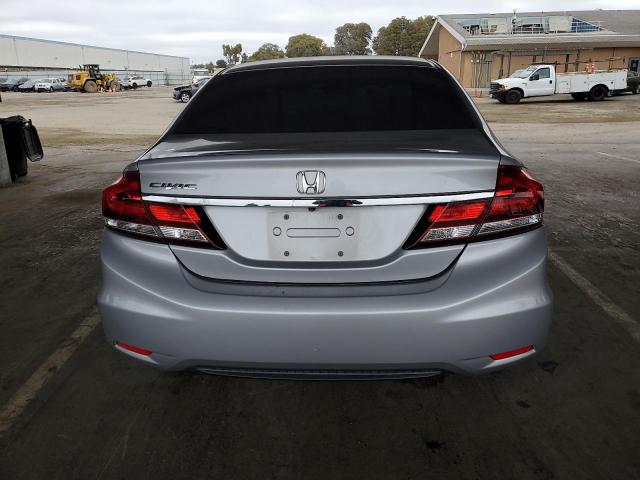 2HGFB2F80FH523134 - 2015 HONDA CIVIC EX SILVER photo 6