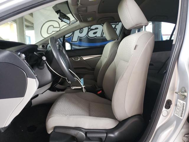 2HGFB2F80FH523134 - 2015 HONDA CIVIC EX SILVER photo 7