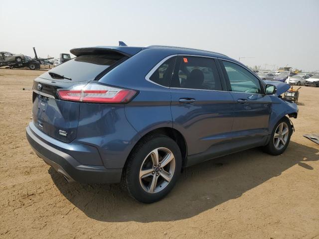 2FMPK3J92KBB76746 - 2019 FORD EDGE SEL BLUE photo 3