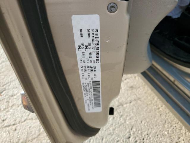 2C4RC1BG8DR555126 - 2013 CHRYSLER TOWN & COU TOURING 棕色 照片 13