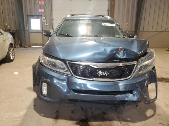 5XYKTCA61EG500531 - 2014 KIA SORENTO LX BLUE photo 5