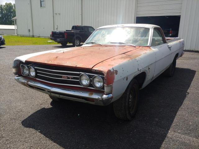 9A428295350 - 1969 FORD RANCHERO GRAY photo 2