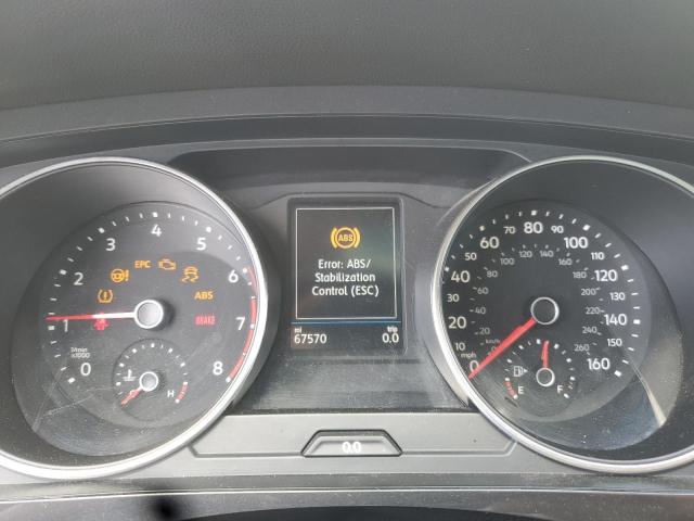 3VV3B7AX5JM077894 - 2018 VOLKSWAGEN TIGUAN SE თეთრი ფოტო 9