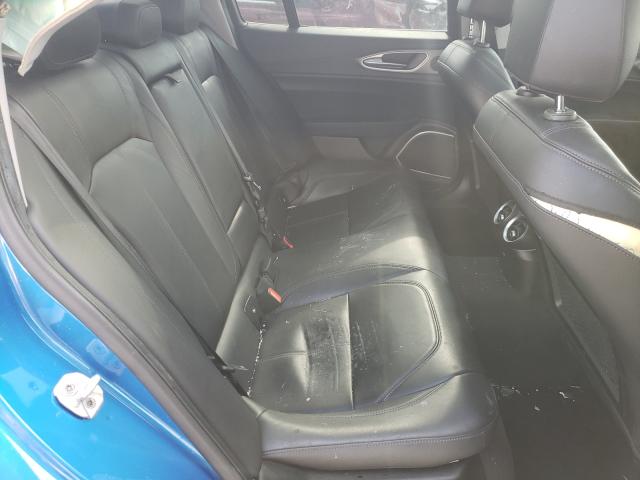 ZARFAEDN0J7564109 - 2018 ALFA ROMEO GIULIA Q4 BLUE photo 6