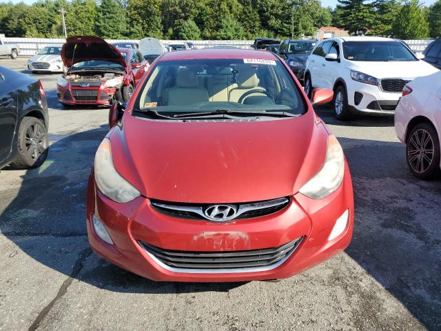 KMHDH4AE9DU682415 - 2013 HYUNDAI ELANTRA GLS RED photo 5