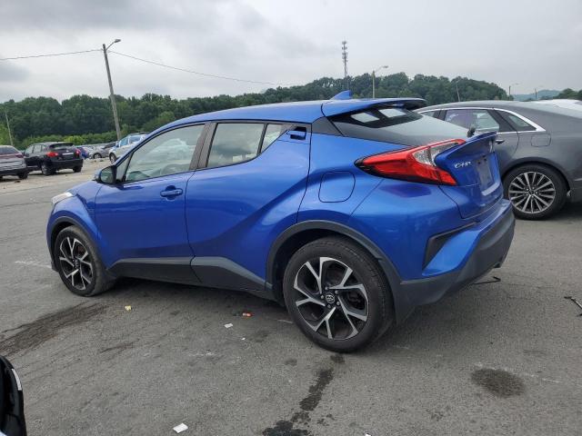 NMTKHMBX7JR001078 - 2018 TOYOTA C-HR XLE BLUE photo 2