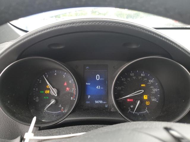 NMTKHMBX7JR001078 - 2018 TOYOTA C-HR XLE BLUE photo 9