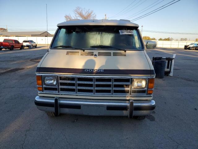 2B6HB21Y6KK403094 - 1989 DODGE RAM VAN B250 CREAM photo 9