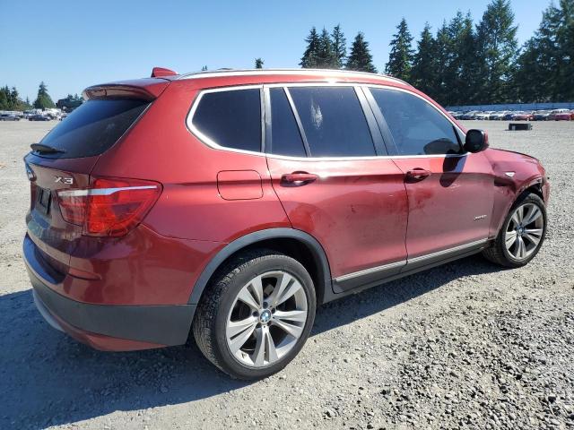 5UXWX7C55CL737895 - 2012 BMW X3 XDRIVE35I RED photo 3