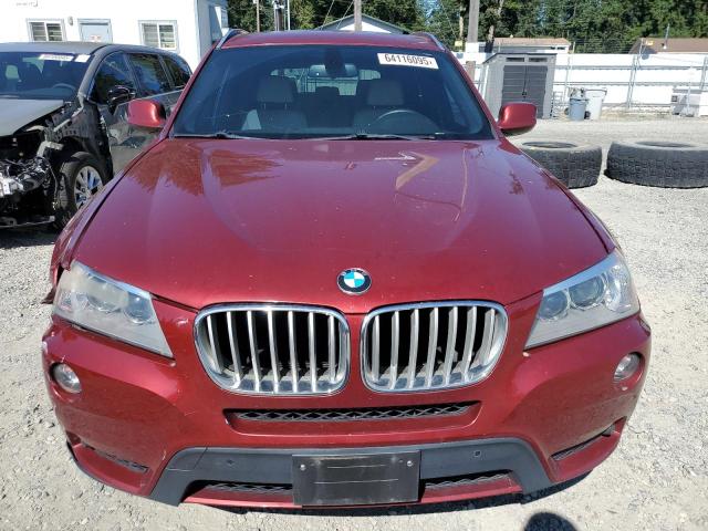 5UXWX7C55CL737895 - 2012 BMW X3 XDRIVE35I RED photo 5