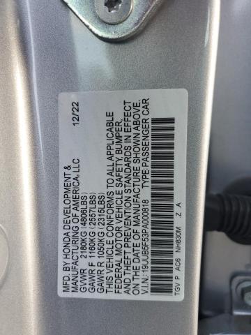 19UUB5F53PA000818 - 2023 ACURA TLX TECH A SILVER photo 13