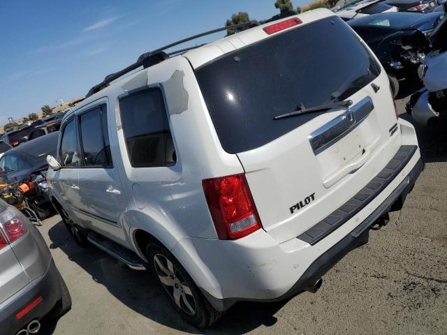 5FNYF4H90CB023845 - 2012 HONDA PILOT TOURING WHITE photo 2