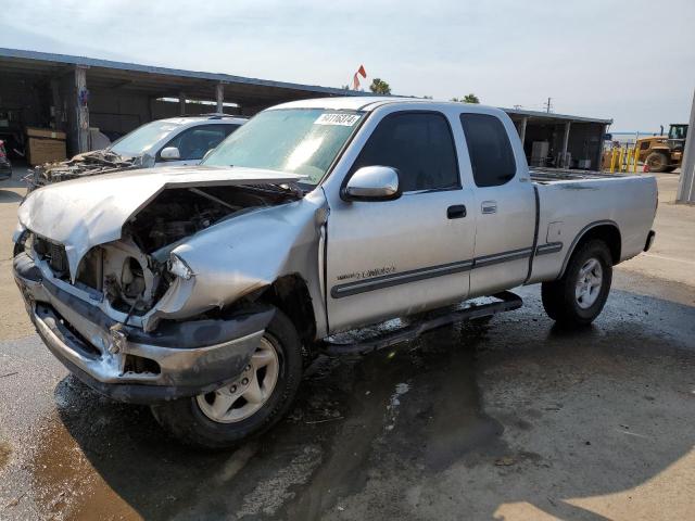5TBRT3418YS008027 - 2000 TOYOTA TUNDRA ACCESS CAB ვერცხლისფერი ფოტო 1