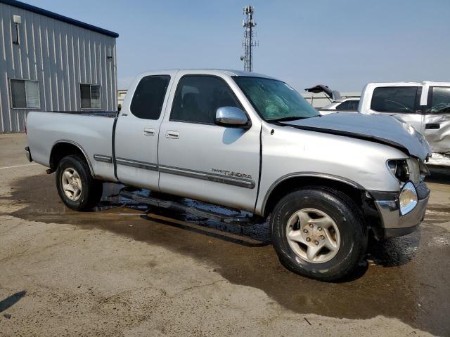 5TBRT3418YS008027 - 2000 TOYOTA TUNDRA ACCESS CAB ვერცხლისფერი ფოტო 4