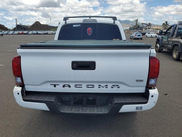 3TMAZ5CN7GM014287 - 2016 TOYOTA TACOMA DOUBLE CAB WHITE photo 6