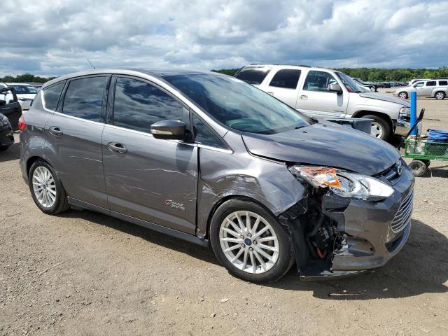 1FADP5CU0EL503659 - 2014 FORD C-MAX PREMIUM GRAY photo 4