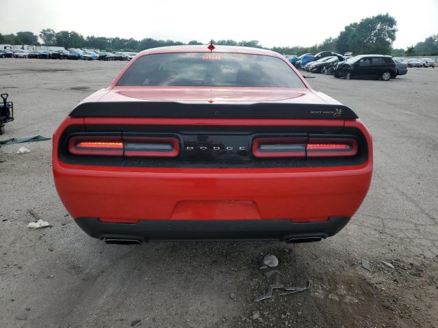 2C3CDZFJ6NH102044 - 2022 DODGE CHALLENGER R/T SCAT PACK RED photo 6