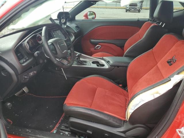 2C3CDZFJ6NH102044 - 2022 DODGE CHALLENGER R/T SCAT PACK RED photo 7