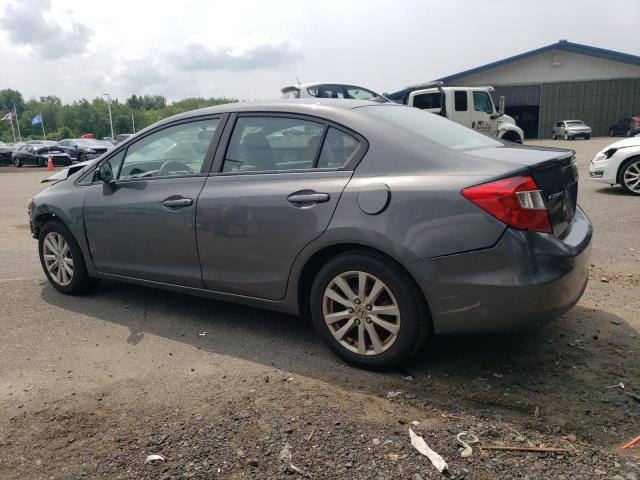 2HGFB2F9XCH526868 - 2012 HONDA CIVIC EXL ნაცრისფერი ფოტო 2