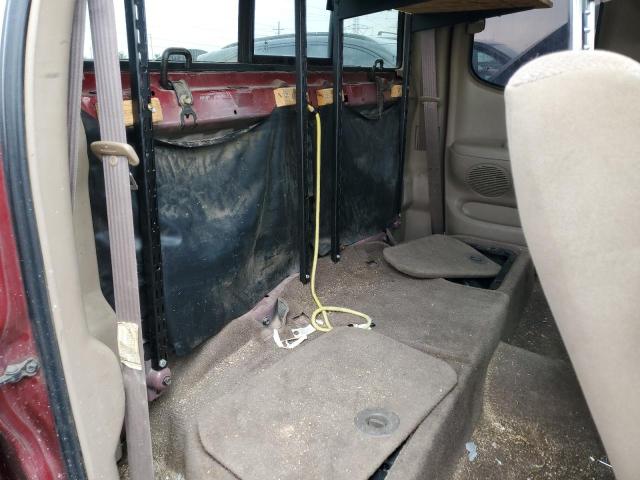5TBBT4418YS006639 - 2000 TOYOTA TUNDRA ACCESS CAB 勃艮第红 照片 10