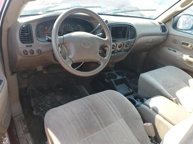 5TBBT4418YS006639 - 2000 TOYOTA TUNDRA ACCESS CAB 勃艮第红 照片 8