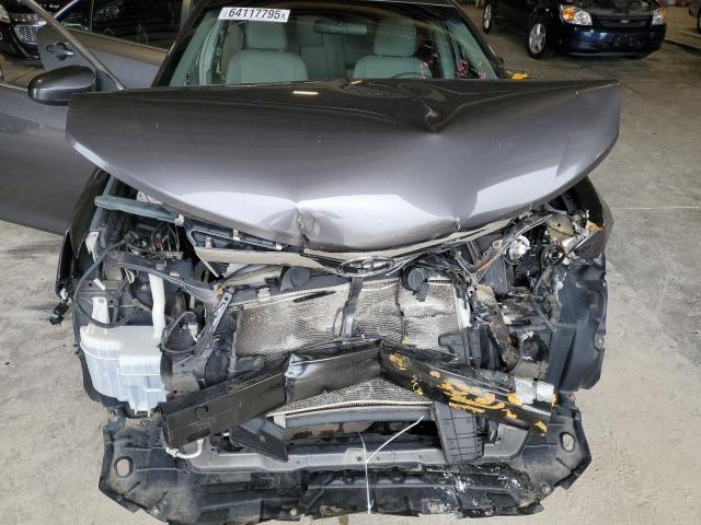 4T4BF1FK5CR160444 - 2012 TOYOTA CAMRY BASE GRAY photo 11