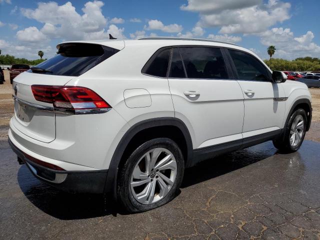 1V25E2CA7LC219515 - 2020 VOLKSWAGEN ATLAS CROS SE Blanc photo 3