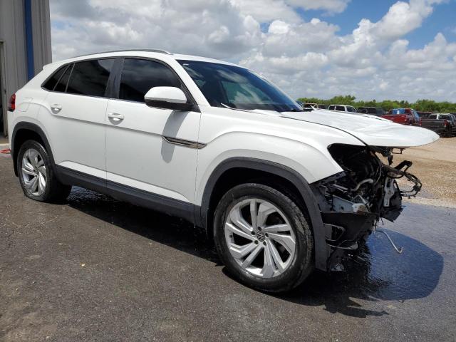 1V25E2CA7LC219515 - 2020 VOLKSWAGEN ATLAS CROS SE Blanc photo 4