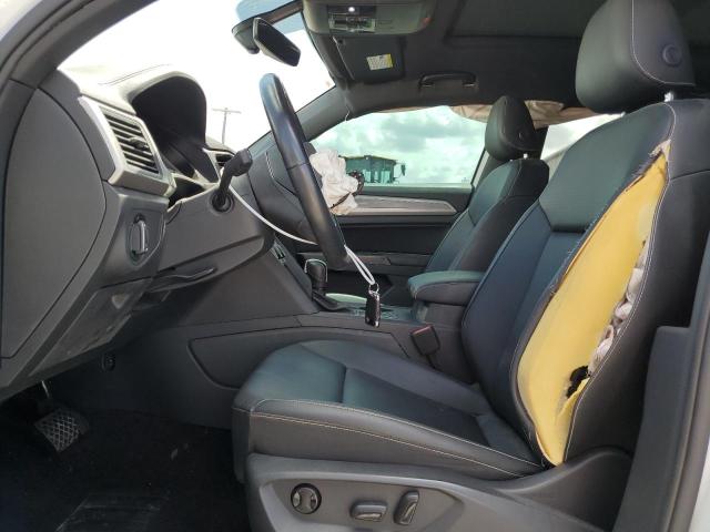 1V25E2CA7LC219515 - 2020 VOLKSWAGEN ATLAS CROS SE Blanc photo 7