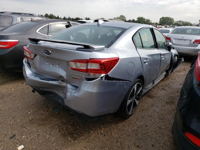 4S3GKAM68H3612731 - 2017 SUBARU IMPREZA SPORT SILVER photo 3