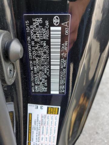 JTKJF5C71GJ019579 - 2016 TOYOTA SCION TC 黑色 照片 12