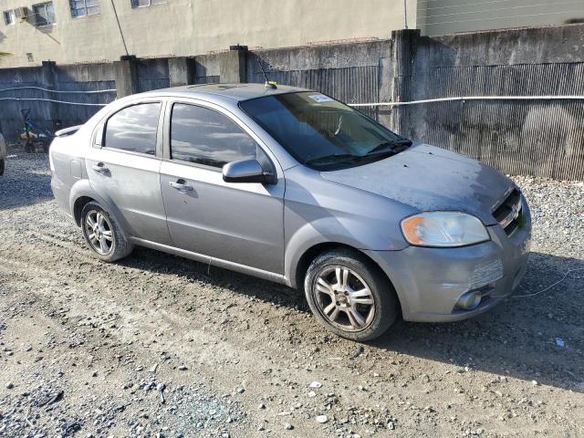 KL1TG5DE4BB206576 - 2011 CHEVROLET AVEO LT SILVER photo 4